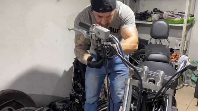 Замена рамы/ второй шанс для мотоцикла после дтп/ Suzuki boulevard c50/ из сша аукцион copart смотреть онлайн