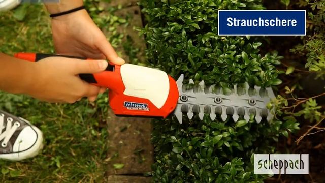 scheppach - Akku Gras Heckenschere SCH400Li GER смотреть онлайн