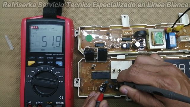 Reparación de Tarjeta de Lavadora Falla no Prende Análisis del Micro y Resonador | refriserka смотреть онлайн