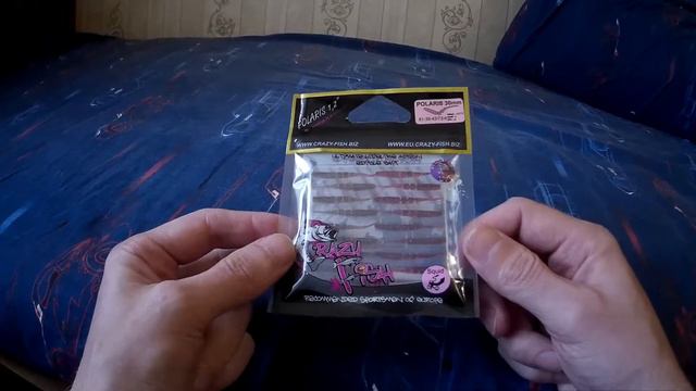 Crazy Fish Polaris 1.2" 61-30-42/73-6 (кальмар) 42 green pumpkin BI и 73 blue ruby. смотреть онлайн