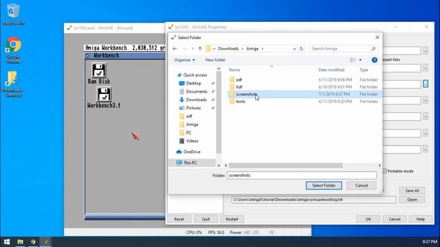 WinUAE Guide - Part 6 - Screenshots смотреть онлайн