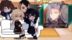 | реакция персонажей Зайчик на будущее Антона и Оли как Нёвелетт и Фурина | gacha nox | Tiny Bunny