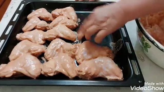 КРЫЛЫШКИ К ОБЕДУ.ПРОСТОЙ РЕЦЕПТ,НО КАК ВКУСНО. смотреть онлайн