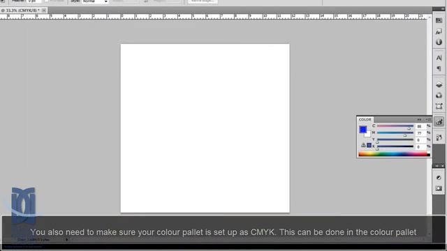 How To Set The Colour Mode To CMYK In Photoshop смотреть онлайн