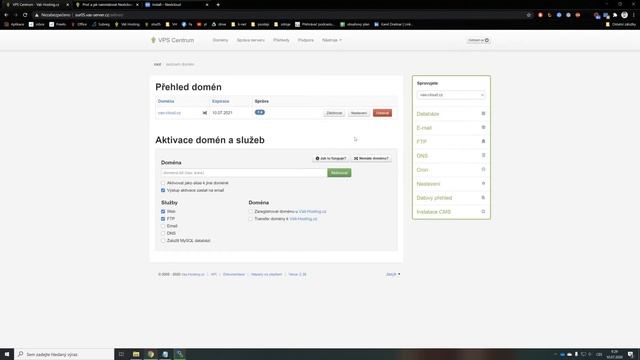 Proč a jak nainstalovat Nextcloud? (Návod + VPS na 7 dní zdarma) смотреть онлайн