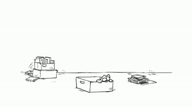 Le chat de Simon et la boîte en carton смотреть онлайн