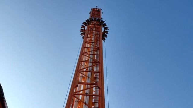 Давно такого не испытывал. Свободное падение. Жар Птица Сочи Парк. Аттракционы. смотреть онлайн