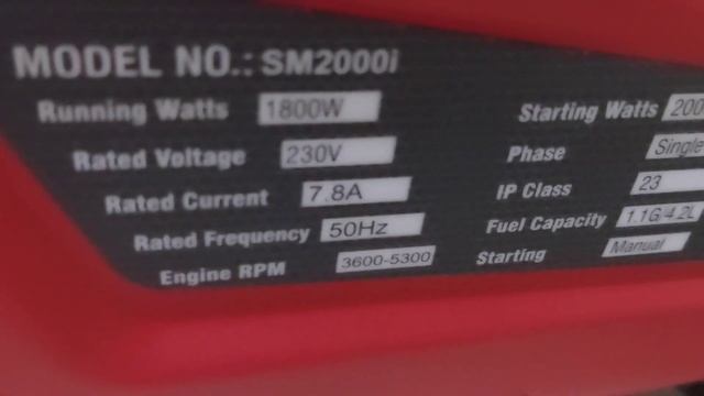 Genset  Inverter IPOWER SM200I#digital Inverter Technologi