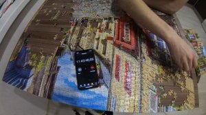 Сборка пазла 1500шт в ускоренном режиме(Давай попробуем)
