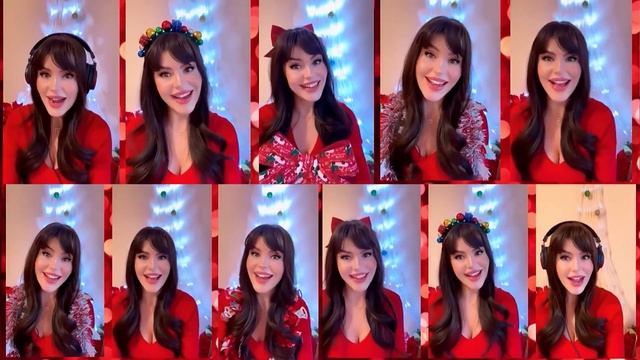 В ЛЕСУ РОДИЛАСЬ ЁЛОЧКА Cover MARIAH CAREY смотреть онлайн