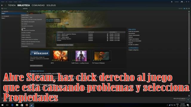 Solucion Error de Steam "No se ha podido iniciar el juego (falta ejecutable)" смотреть онлайн