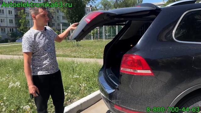 Привод багажника для Volkswagen Touareg смотреть онлайн