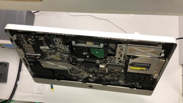 Разбор и чистка от пыли iMac 27 2011 /iMac 27 2011 cleaning dust