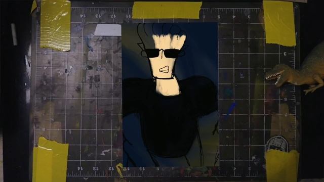 Drawing Johnny Bravo in Procreate, Talking Technology and Software - Artist Vlog смотреть онлайн