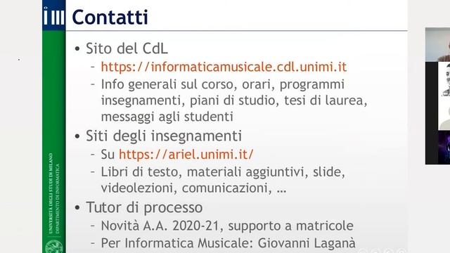 Bootstrap Day 2020: Corso di laurea in Informatica Musicale смотреть онлайн