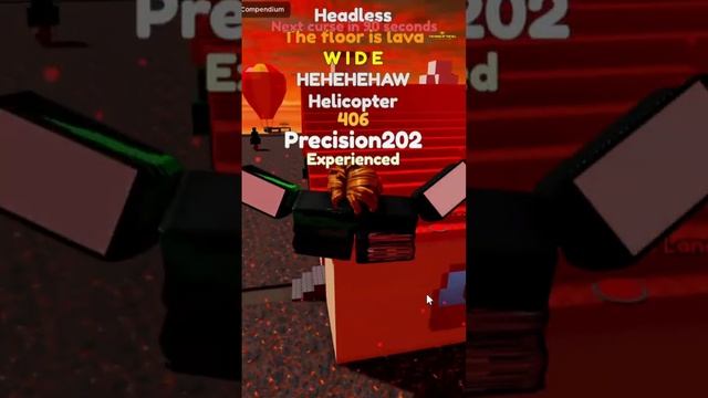 Roblox Curse Randomizer Helicopter Meme #shorts смотреть онлайн