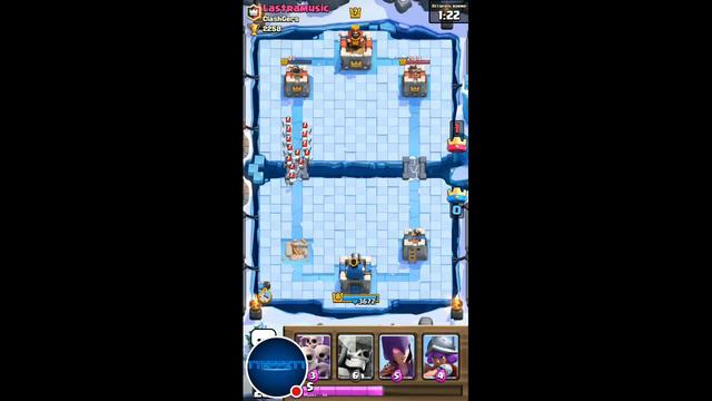 Стрим игры "Clash Royale".Первый раз на телефоне)) смотреть онлайн