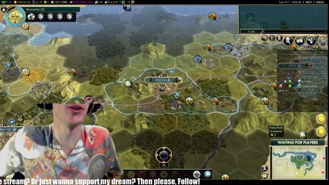 2nd civ game HYPE!!!!! Quick game on huge map (Part 6) смотреть онлайн