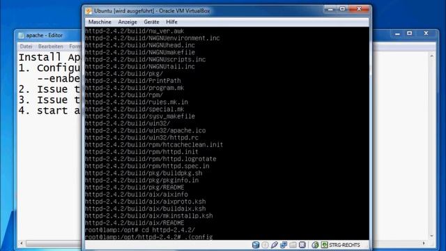 Compile LAMP Server Part 2 - Install Apache смотреть онлайн