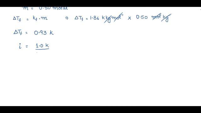 19.5g of CH2FCOOH is dissolved in 500g of water. The depression in the freezing point of water смотреть онлайн