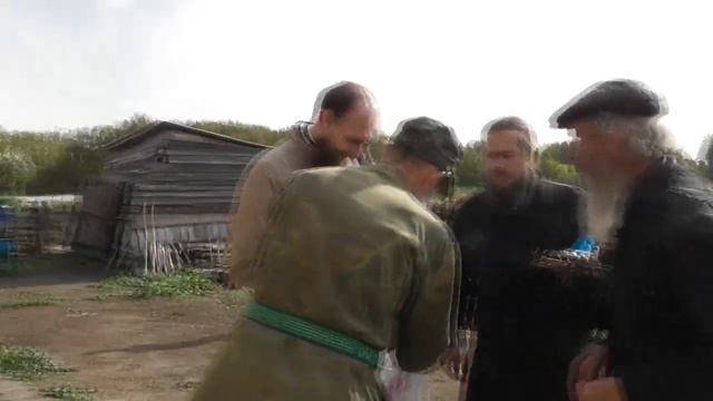 Подарки наши: хлеб собственной выпечки, соль, корни солодки. 16.09.2017 смотреть онлайн