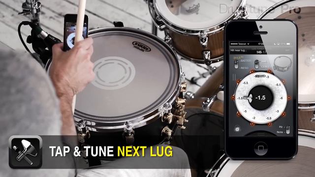 Drum Tuning With Drumtune PRO -LUG TUNER MODE BASICS