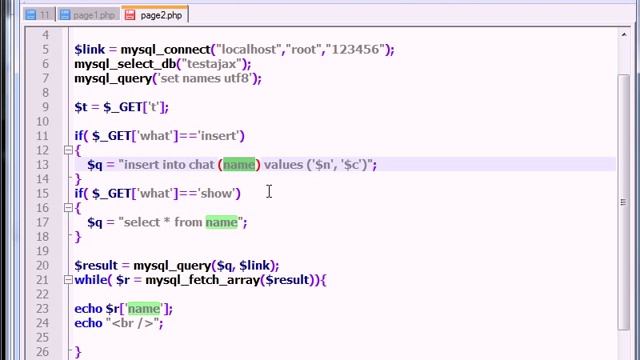 16 ajax simple chat 2 db смотреть онлайн