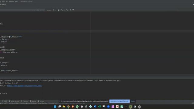 Projeto em equipe: Criando jogo da cobra em #python do zero смотреть онлайн