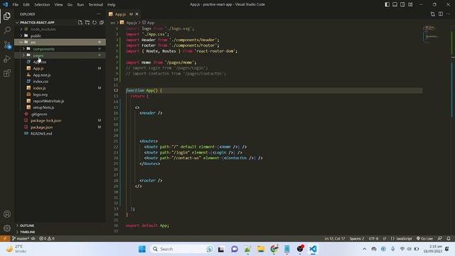 (#12) React Router Setup | Learn React Router DOM | How to use React Navigation смотреть онлайн
