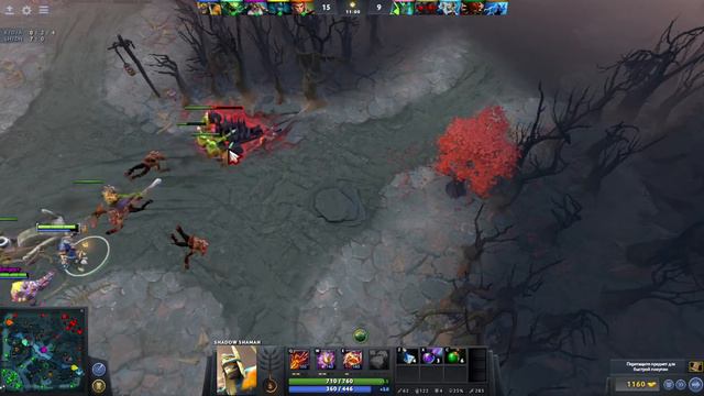 Dota 2 #затащили катку#Shadow Shaman лучший персонаж смотреть онлайн