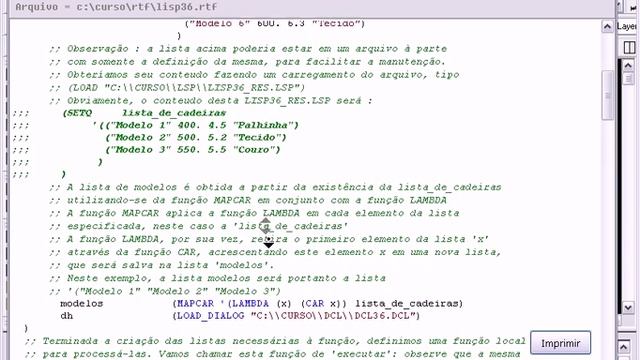 Video 7 do Curso de AutoLisp смотреть онлайн