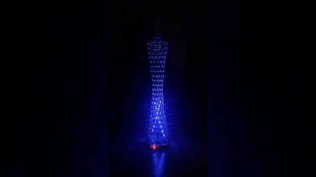 Макет телебашни в Гуанчжоу