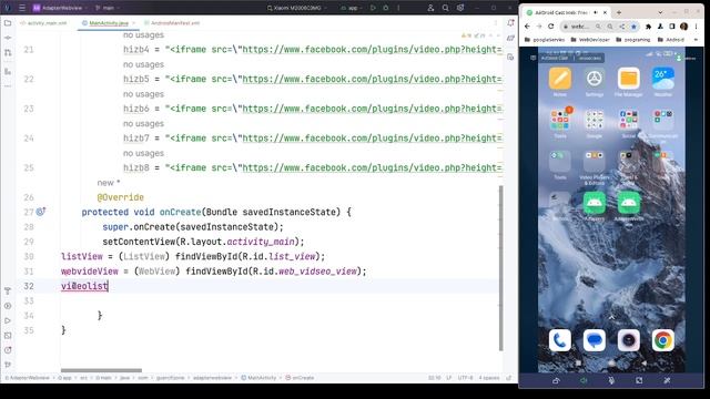 Adapter Webview Android App With Intelij - JAVA смотреть онлайн