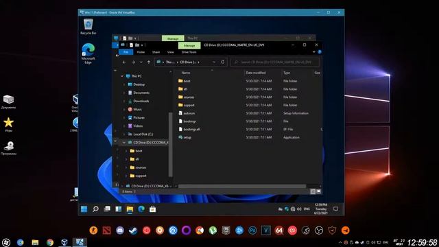 Краткий обзор Windows 11 на виртуальной машине смотреть онлайн