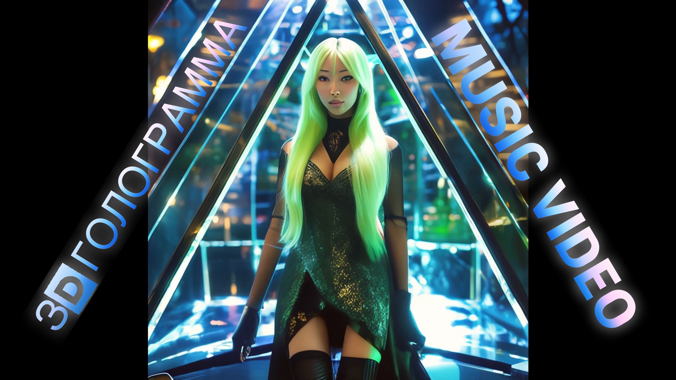 3D Hologram Super Bomb Dance! Everyone Watch! #hologramvideo