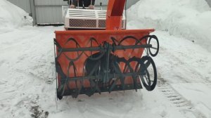 Дизельный снегоуборщик kubota ksr 18