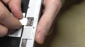 Samsung J5 6 (2016): How to insert the SIM card? Installation of the micro SIM