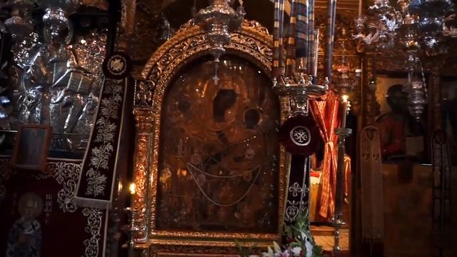 Афон. Дохиар .Панигир в честь иконы Богородицы «Скоропослушница" смотреть онлайн
