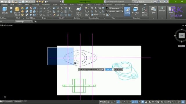 Autocad Tutorial-mechanical 3d part model tutorial in Autocad 2019 especially for beginner смотреть онлайн