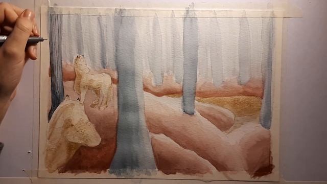 《FJORD PONIES》Commission Speedpaint