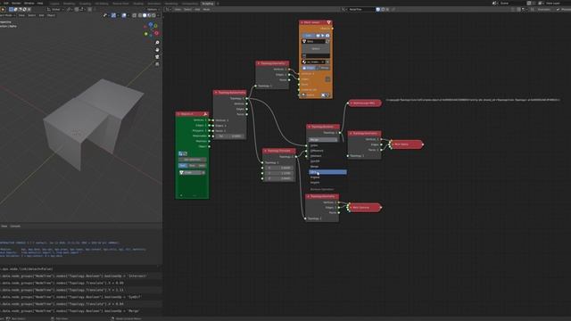 Integrated Boolean Operations Node in Topologic Sverchok смотреть онлайн