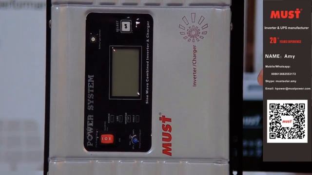 Инверторы MUST серии EP смотреть онлайн