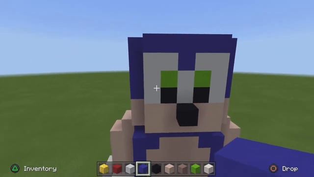 Minecraft | How To Make a Sonic Statue (Sonic The Hedgehog) смотреть онлайн