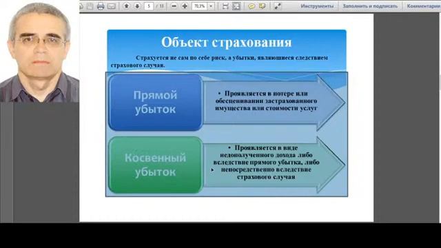Страхование 11 класс смотреть онлайн