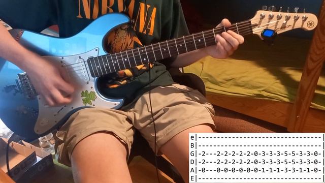 Nirvana - D-7 | Guitar Cover with Tabs смотреть онлайн