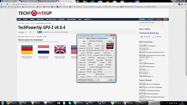 Как проверить Видеокарту (GPU-Z) смотреть онлайн