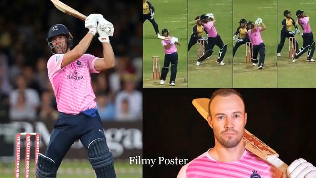 AB de Villiers Excellent Batting Against ESS|MDX vs ESS South Group T20 Blast 2019 Updates смотреть онлайн