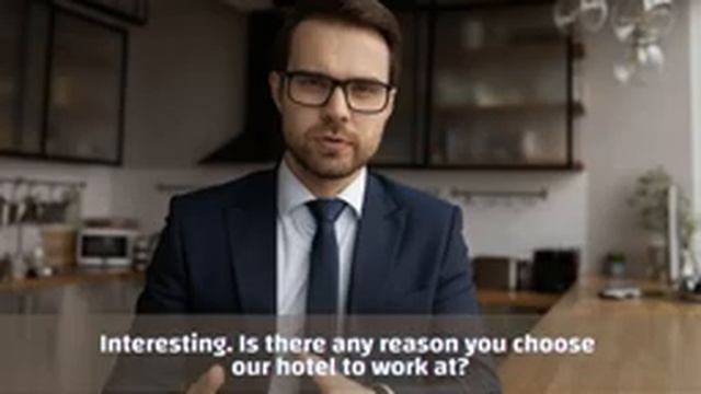 Собеседование на английском. Вопросы и ответы для собеседования на работу администратором отеля смотреть онлайн