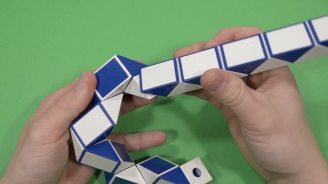Змейка Рубика Снежок Rubik`s Snake Snowball смотреть онлайн