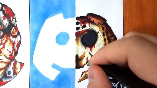 HORROR Artist vs FAMOUS LOGOS (Drawing STARBUCKS, KFC + More In SCARY Styles) смотреть онлайн